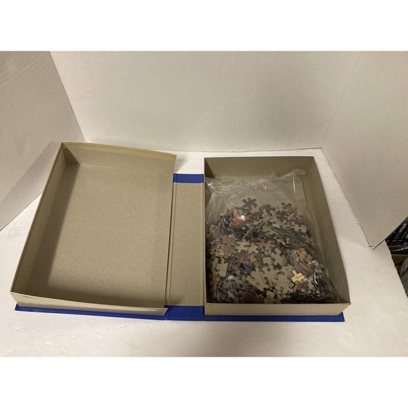 Vintage Blue Opal The Wind And The Willows 500 Piece Puzzle Fantasy World - Picture 2 of 5